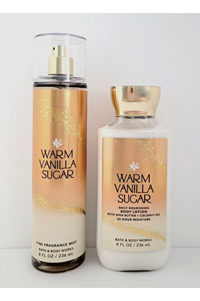 Natural Bath and Body ‏ مجموعة عطر الجسم ومرطب الجسم برائحة الفانيليا الدافئة