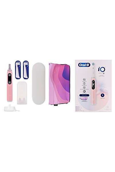 Braun Periuță de dinți electrică Oral-B iO Seria 6 Ediție Lux Nisip Roz