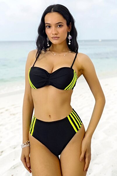 FashionForYou Costum de baie din două piese BeLLaSun, croială sport cu sutien...