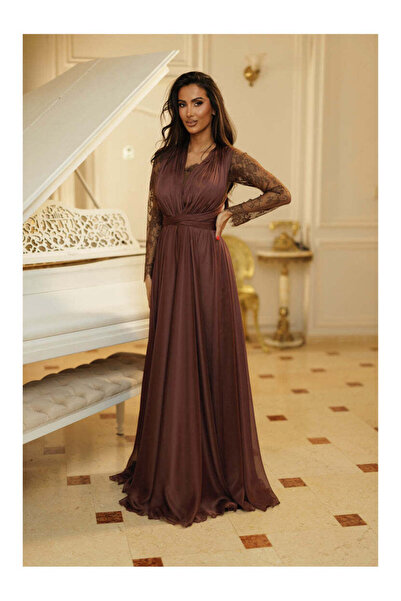 Atelier by Diana Dragne Lady Brown Dress