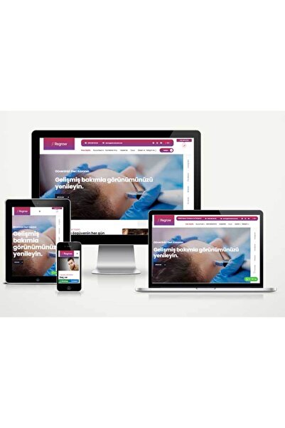 Saç Ekim ve Estetik Web Paketi