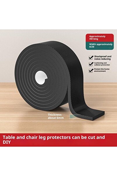 Choice3 6CMX4M Non Slip Furniture Pads Self Adhesive Furniture Leg Protectors...