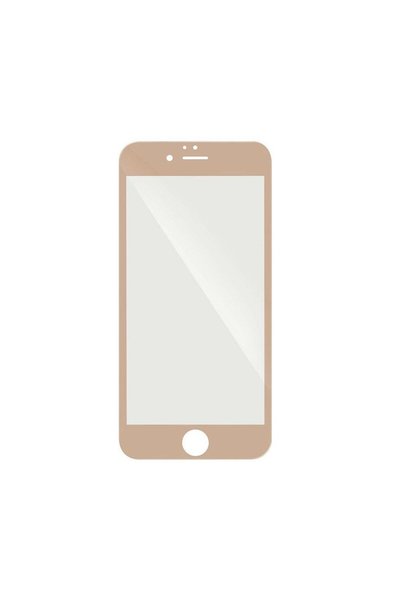 OEM 5D Hybrid Full Glue Tempered Glass Apple iPhone 7 Plus / iPhone 8 Plus Χρυσό