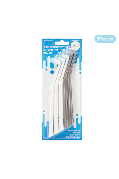 Choice6 5pcs 1/3/5 Pcs Interdental Brush Single-Beam Soft Teeth Cleaning Toot...