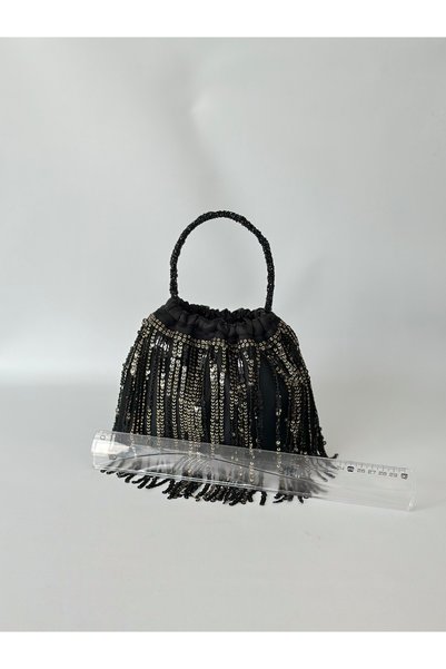 posst bag Sequined Portfolio Evening Dress Clutch Bag