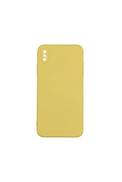 Sonique Θήκη Σιλικόνης My Colors Apple iPhone XS MAX Κίτρινο