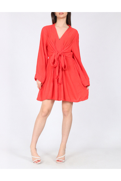 Evendi Short dress, Red