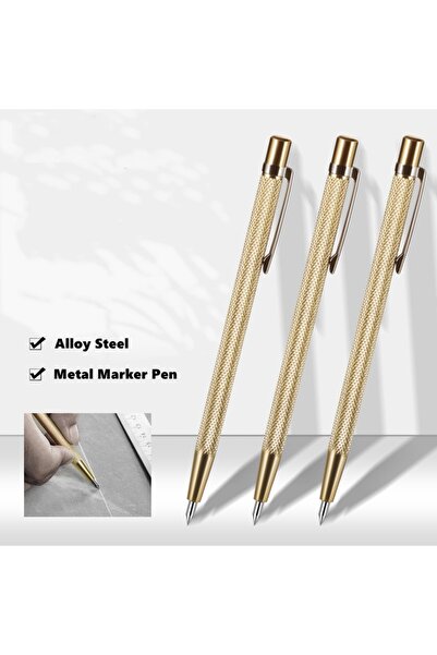 Choice 1pc Metal Marker Pen Diamond Nib Titanium Glass Metal Plate Iron Sheet...