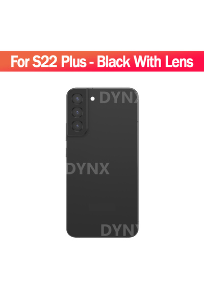 choice2 For S22Plus Black For S22 Plus Battery Back Cover Glass Panel Rear Do...