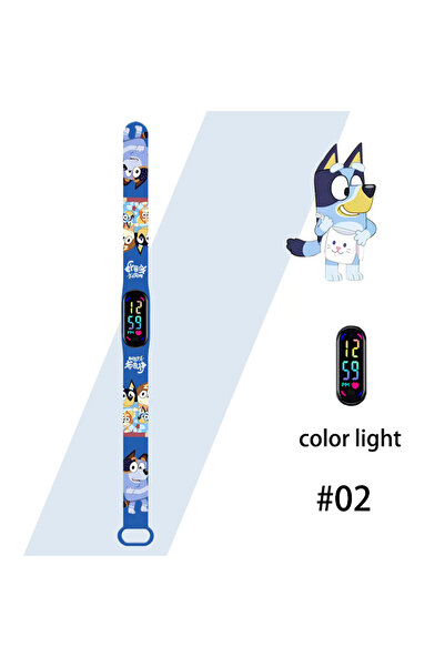 Choice10 BLY-CD-02 New Bluey Waterproof Children Watches Boys Bingo Touch Scr...