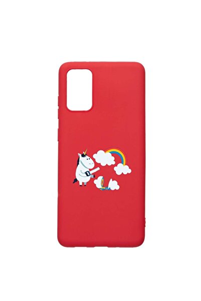 bestcase Husa Silicon, Compatibila Cu Samsung Galaxy M02s, Unicorn Rainbow, r...
