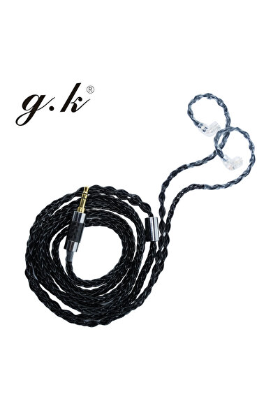 Choice1 Black GK L200-8 Upgrade Cable Eight-Strand Silver-Plated Core for Enh...