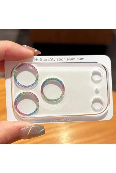 Choice10 For iPhone 17 Pro Colorful 2025 New Glitter Camera Protector Film Fo...