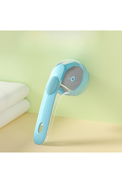 Choice Blue For Pet Bath Brush for Small Dogs & Cats: Specialized Dog Washing...