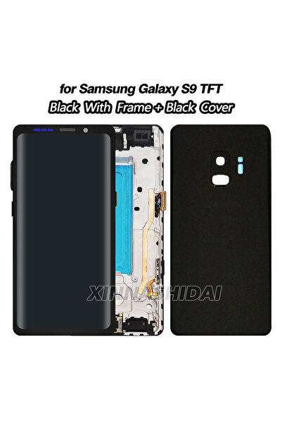 Choice7 شاشة عرض LCD سوداء الإطار معتمدة من COV لهاتف S9 G960 G960f G9600 مع ...