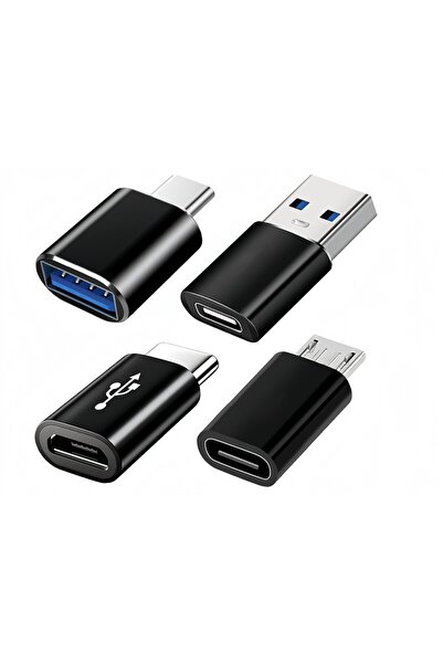 Choice مجموعة متنوعة من 4 محولات USB C، محول USB C إلى USB 3.0 OTG، محول من م...