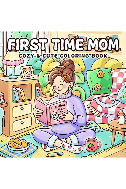 Choice MULTI FIRST TIME MOM Daily Life Coloring Book for Adult | Colouring Bo...