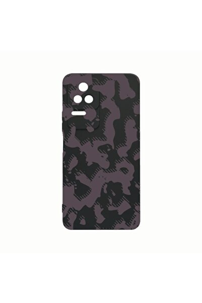 bestcase Husa Silicon, Compatibila Cu Xiaomi Poco M5s, Gray Camouflage, Rezis...