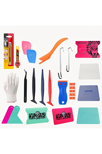 Choice 29PCS Car Color Change Film Tool Set Film Scraper Full Set Special Too...