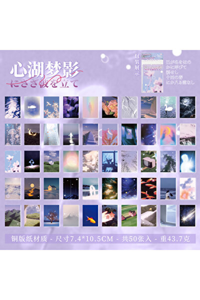 Choice1 3 Vintage Minimalist Nature Theme Sticker Book 50 Sheets for Scrapboo...