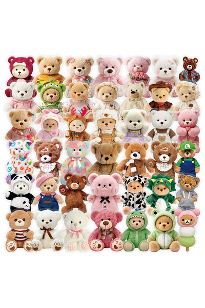 Choice 50Pcs 50Pcs Kawaii Cute Bear Stickers Vinyl Waterproof for Laptop Phon...