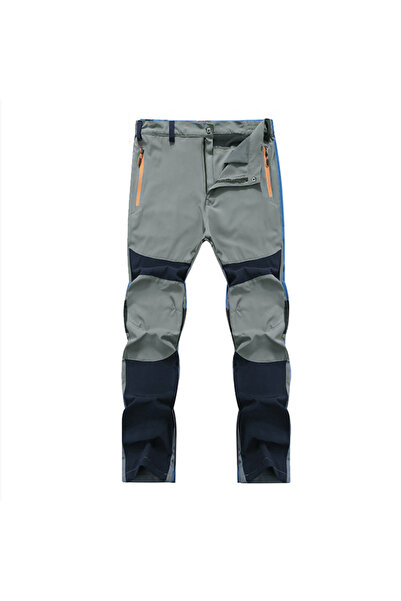 Choice4 Asian size XXL gray navy TRVLWEGO Summer Men Hiking Pants Fishing Tro...