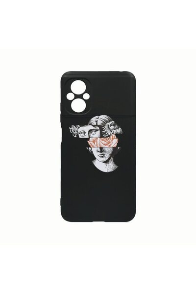 bestcase Silicone Case, Compatible with Xiaomi Poco M5, David Statue - Rose, ...