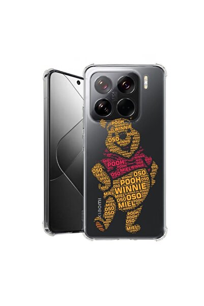 bestcase ¬Æ Husa pentru Xiaomi 15 Pro, Anti Shock 1.5MM, Calligraphy Pooh, Pr...