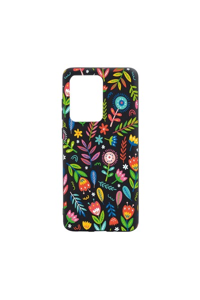 bestcase Husa Silicon Compatibila cu Xiaomi 11T, Happy Flowers, rezistenta la...