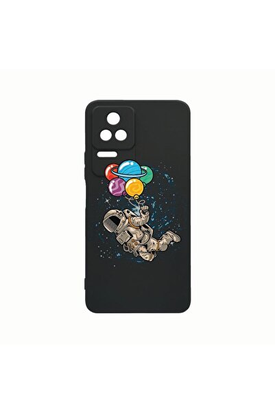 bestcase Husa Silicon, Compatibila Cu Xiaomi Poco M5s, Happy Astronaut, Rezis...