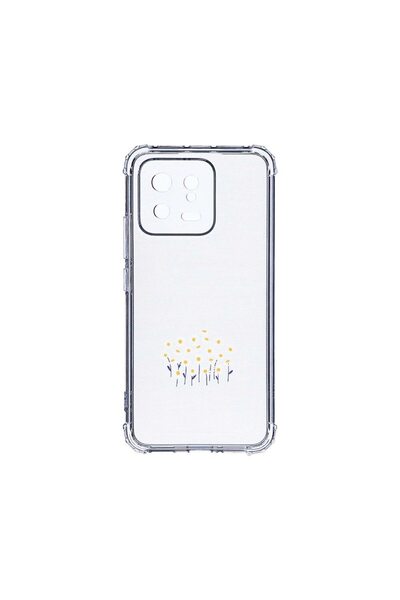 bestcase Противоударен калъф 1.5ММ, съвместим с Xiaomi 13, с десен на малки м...