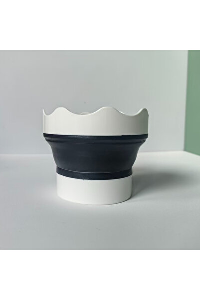 Choice Black Foldable Mini Silicone Painting Bucket-Watercolor Brush Cleaning...