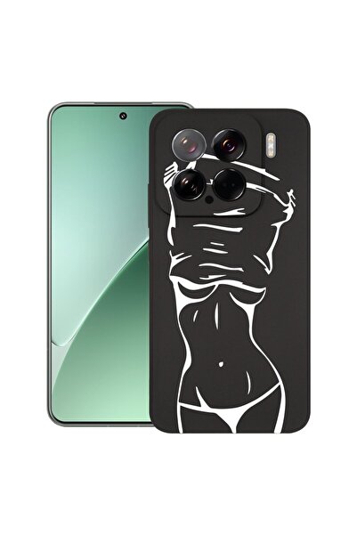 bestcase ¬Æ Husa pentru Xiaomi 15, Woman Body, Slim Silicon 0.8MM, Antisoc, P...