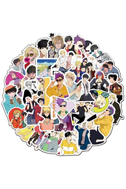 Choice 50pcs 50Pcs Anime BANANA FISH Graffiti Stickers Luggage Notebook Water...