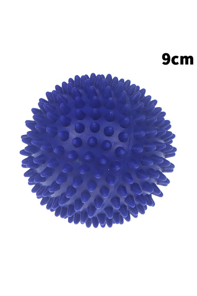 Choice4 9cm Dark blue Massage Spiky Ball 7/9cm Training Muscle Pain Stress Re...
