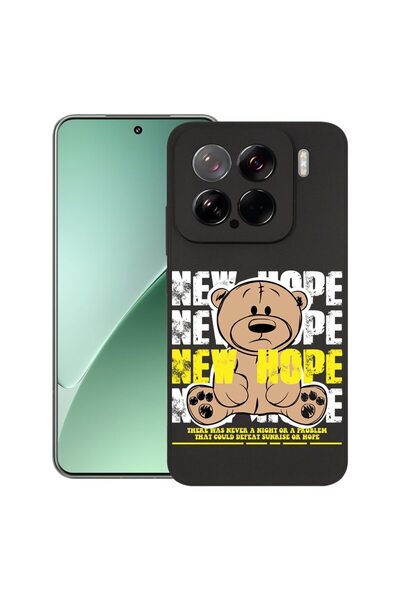 bestcase Калъф за Xiaomi 15, Мече Нова надежда, Тънък силиконов 0.8ММ, Удароу...