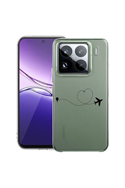 bestcase ¬Æ Husa Clear Slim Silicon Compatibila cu Xiaomi 15 Pro, Love To Tra...