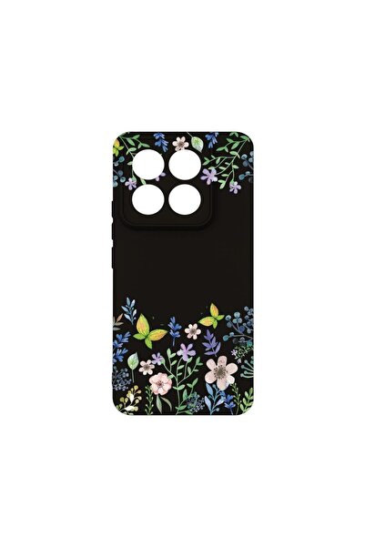 bestcase Θήκη Σιλικόνης Premium, Συμβατή με Xiaomi 14 Pro, Σχέδιο Πεταλούδες ...