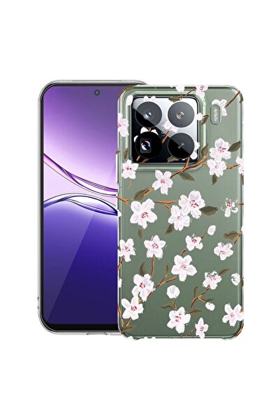 bestcase ¬Æ Husa Clear Slim Silicon Compatibila cu Xiaomi 15, Spring Flower, ...