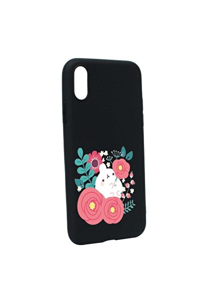 bestcase Husa Rabbit in flowers, pentru Xiaomi Redmi 9A, rezistenta la uzura,...