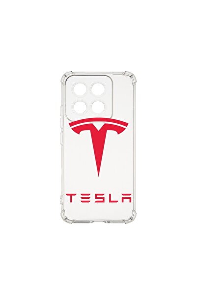 bestcase Husa pentru Xiaomi 14T, BestCase¬Æ Anti Shock 1.5MM, Tesla Red, Rezi...