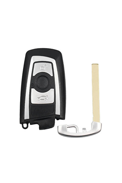 choice2 3 Button Silver KEYYOU Smart Car Key Shell Cover Remote Case for BMW ...