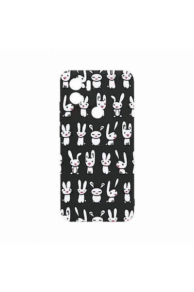 bestcase Θήκη, Συμβατή με Xiaomi Redmi A1 Plus, Κουνέλια, Ανθεκτική στη φθορά...