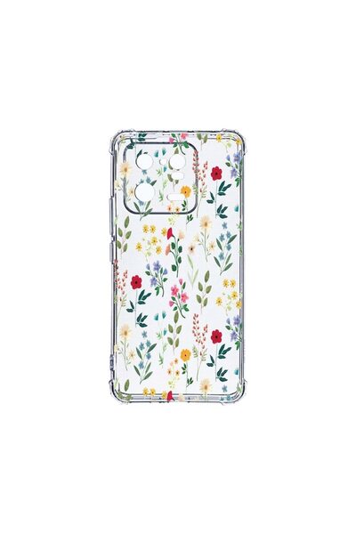 bestcase Противоударен калъф 1.5ММ, съвместим с Xiaomi 13 Pro, Пролетни цветя...