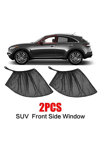 Choice 2Pc SUV front Car Sunshade Curtains Universal Side Window Shades SUV C...