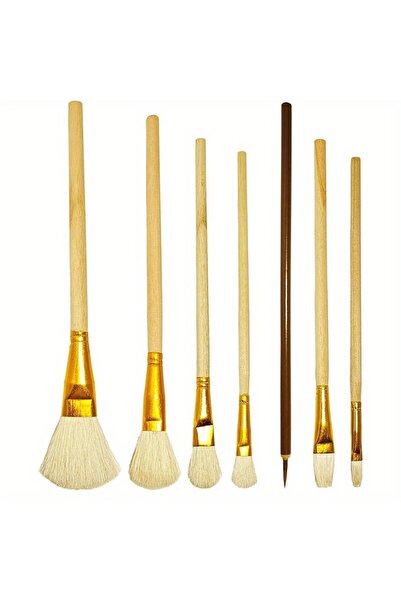 Choice B 7Pcs set 7 Pcs Painting Brush- Assorted Size Acrylic Paint Brushes, ...
