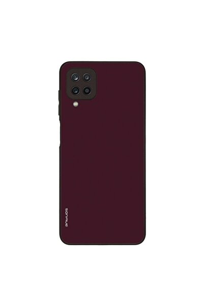 Sonique Θήκη ColorBloc Series για Samsung Galaxy A12 Μπορντό