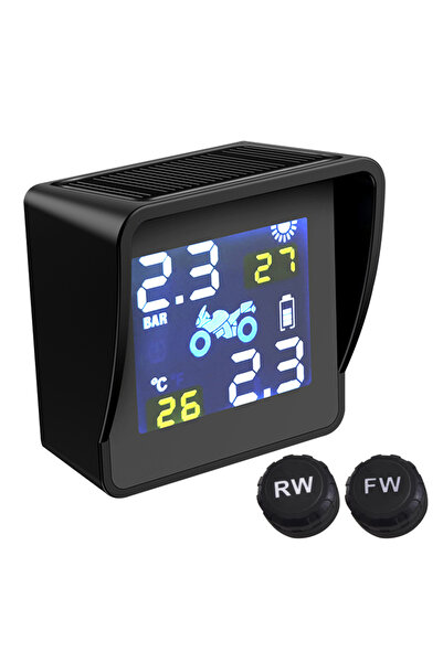 Choice APWIKOGER as shown New USB Solar Charging Motorcycle TPMS Motor Tire P...