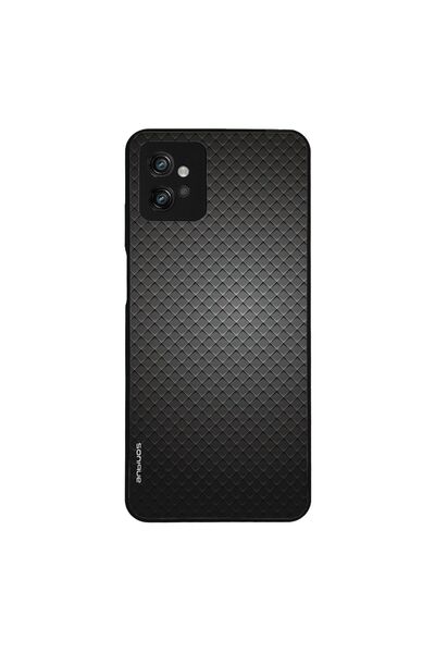 Sonique Θήκη Carbon Series για Motorola Moto G32 Γκρι