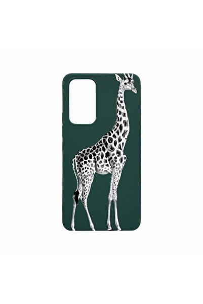 bestcase Силиконов калъф, съвместим с Xiaomi Redmi Note 11 Pro, Жираф, Устойч...